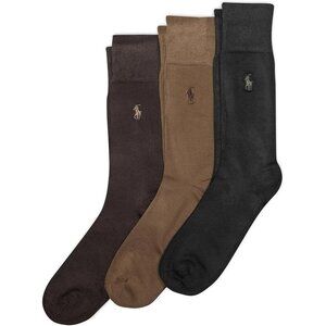 Polo Ralph Lauren 3 Pack Super Soft Antimicrobial Socks